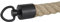Gepotex Seilendhalter Seilkappe Seilendkappe bronziert mit Ring für 28mm - 30mm Handlaufseil/Absperrseil/Treppenseil