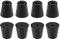 sourcing map 8St Gummi Möbelpolster Anti Rutsch Stoßstangen 40mm Höhe 40mm x 29mm
