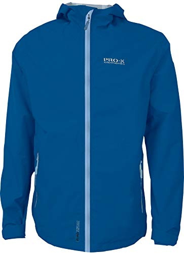 PRO-X elements Funktionsjacke Herren Blake I Leichte Regenjacke mit verschweißten Nähten, Kapuze & 2 Seitentaschen I Atmungsaktiv, Wasser- & windfest