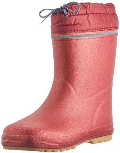 CeLaVi Thermal Wellies with Linning, Stivali da Pioggia Unisex-Bimbi 0-24, Rio Red, 21 EU