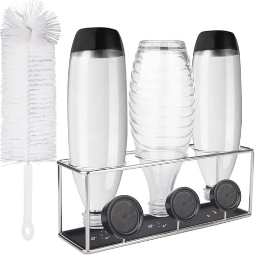 KXOYJAD Flaschentrocknungsständer für SodaStream Crystal/Terra/Fizzi/Jet Flaschen