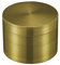 LIHAO Grinder Crusher 4-Teiliges Set Mühle Zinklegierung mit Pollen Scraper für Spice Kräuter Gewürze Herb (Mini 5 x 3,5 cm, Bronze)