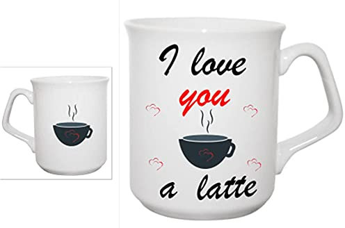 Steel Images Latte Mug I love you a latte
