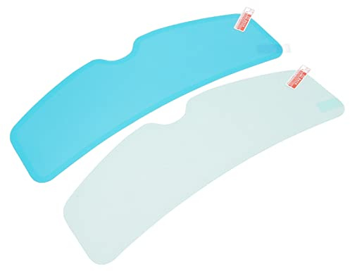 Helm Antibeschlag Patch, 24, 5 cm/9, 6 Zoll Helm Visier Folie, hohe Transparenz, sicheres Fahren, Full Size Stick Motorr?der