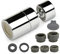 nutmanel Wasserhahn Luftsprudler 360 Grad Kugelgelenk Strahlregler Wasserhahn-Strahlregler mit Wasserhahn-Adapter (M22-G1 / 2, M22-FM20, M22-M20, M22-M22, M22-M24)