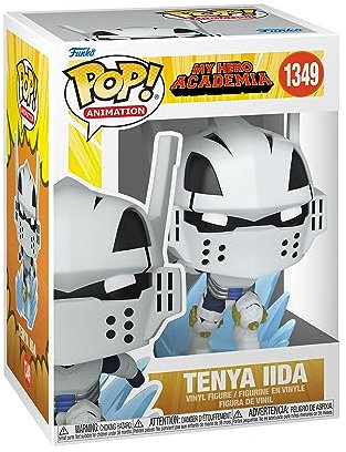 Funko POP! Animation: MHA - Tenya Iida - Ingenium - (Recipro Burst) - My Hero Academia - Collectable Vinyl Figure - Gift Idea - Official Merchandise - Toys for Kids & Adults - Anime Fans