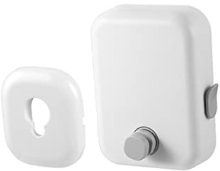 Cabilock Einziehbare Wäscheleine Aus Stahlseil Ausziehbar Für Badezimmer Und Balkon Tragkraft Sicher Mit Verriegelung Für Feuchte Kleidung Und Empfindliche Textilien Weiß