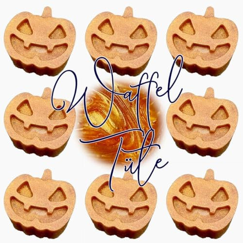 WonderWax Kürbis 12er Set Waffeltüte Wachsmelt Duftwachs Raumduft für Duftlampen Soja Wachs Melts Duftmelt Aroma Wellnes Kerzen Wärmer Wax Tarts