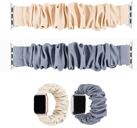2 Pezzi Cinturino, Cinturino Elastico Apple Watch, Compatibili Con Da 40 Mm, Apple Watch Se