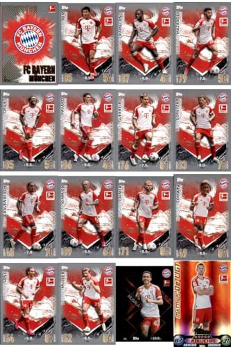 Generisch Topps Match Attax Bundesliga - 2023/24 - Mannschaftspaket - FC Bayern München