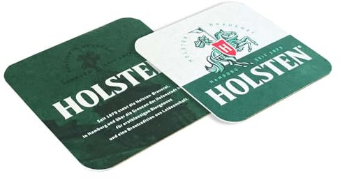 Holsten Pilsener Bierdeckel Untersetzer Coaster (100 Stück)