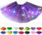 Topbashgo Magical Luminous Tutu Skirt, Tüllrock Damen, Tütü Damen, Tüllrock mit Lichterkette Karneval (Erwachsener, helles Lila)