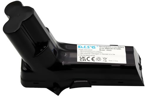 BLESYS 2600mAh 25,2V Staubsaugerakku für Philips SpeedPro Max, FC6826/01, XC7042/01, XC7043/01, XC8045/01, XC8147, XC8147/01, XC8347, ersetzt IP822, 65,52Wh (Nicht kompatibel mit 18V Originalakku)