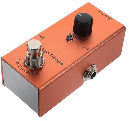 UPKOCH Elektrische Gitarren effekte Gitarrenpedalbrett Gitarren-Equalizer-Pedal Noise-Gate-Pedal Loop-Pedal für E-Gitarre Halleffektpedal E-Gitarren-Kit Mini-Gitarrenpedal Metall Orange