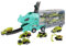 Generico Carrier per auto di dinosauro, giocattolo da trasporto mega, camion trasportatore, soluzione di archiviazione senza sforzo, design affidabile e robusto 40 cm per bambini