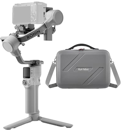 Dji RS 4 Mini Gimbal Stabilizer for Cameras Bundle | Auto Axis Lock, (2 items)