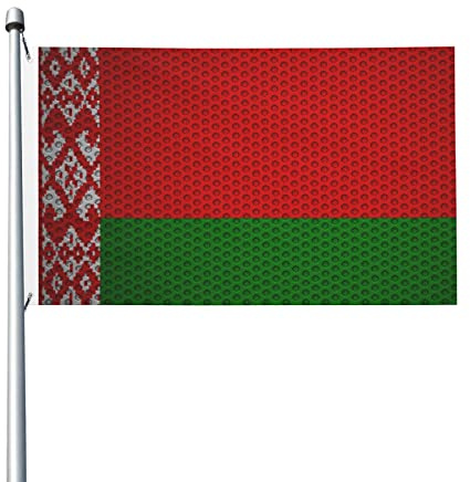 Flagge Von Belarus Langlebig Fahne Lustige Banner Décor Für Außen Veranda Lawn 90X150Cm