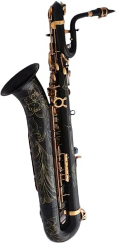 Saxophone Professionelles Altsaxophon Mit Schwarzem Korpus In Es-Bass