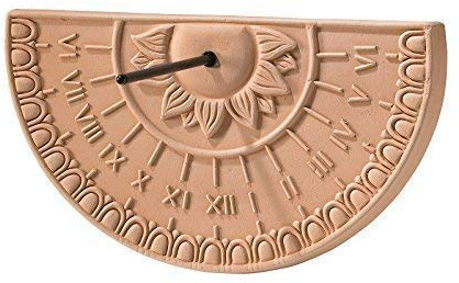 MERIDIANA PANNELLO A PARETE IN TERRACOTTA FATTO A MANO; ALTEZZA CM. 23, LARGHEZZA CM. 39, PROFONDITA’ CM. 3,5 MADE IN ITALY