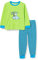 Playshoes Unisex Kinder Zweiteilig Schlafanzug Frottee Dino, Dino, 128 EU