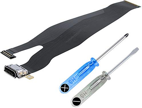 MMOBIEL Connettore Dock Compatibile con Huawei P20 Pro 2018 - Presa di Ricarica USB C - Audio Jack/Microfono/Antenna di Ricambio - Incl. Cacciaviti