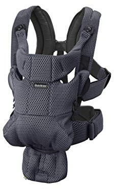 BabyBjörn Baby Carrier Free, 3D mesh, Anthracite