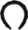 Geflochtenes Stirnband gepolstertes Stirnband breit harte Haarreifen Vintage Haarband für Frauen (breit, schwarz)