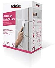 BEISSIER Mortero Impermeable Juntas Blancas 1.5kg