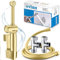 Pulvérisateur de bidet pour toilettes - Embout UVISHBidet pour les toilettes - Douche musulmane avec tuyau pour salle de bain, douche, bain pour animal de compagnie, hygiène personnelle