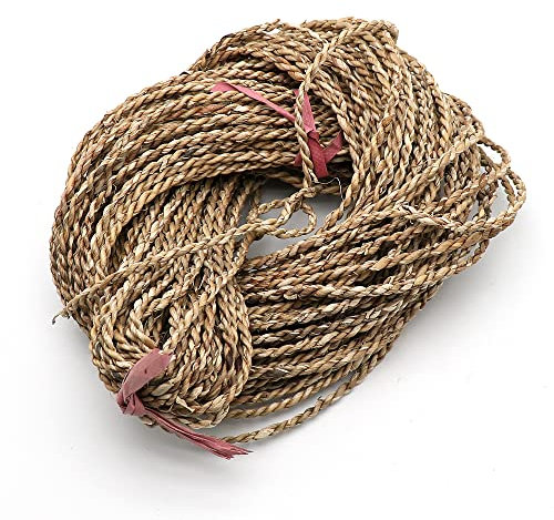 50 Meter Wasserhyazinthe Stroh Seil Handgemachtes Weben Gras Material Rattan Zöpfe Stricken Reparatur Handwerk Stuhl Korb Dekor