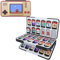 HEIYING Game Card Case for Nintendo Switch 2 /Switch OLED,Customized Pattern Portable Switch 2 Game Holder with 48 Game Card Slots and 24 Micro SD Cards Slots