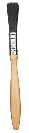 Fit For The Job 0.5 inch Professional Paint Brush For A Smooth Finish Painting with Emulsion, Gloss and Satin Paints on Walls, Ceilings, Furniture, Wood & Metal, 0.5 12mm