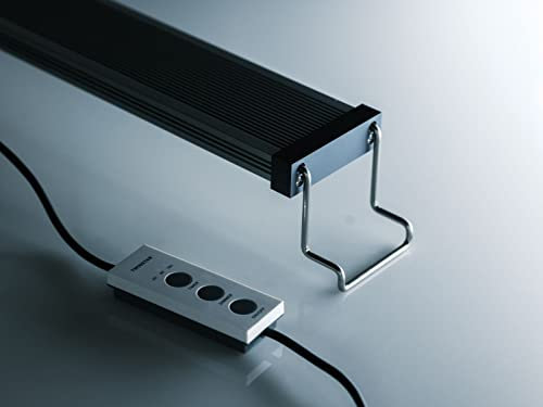 TWINSTAR Light II A-line: luz de acuario de agua dulce para peces y plantas | Espectro completo RGBW | Mando incluido | Ajustable | 11-44W (120-130cm | 44W)