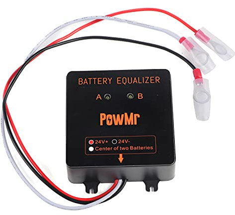 24V Battery Equalizer 2 X 12V Batterien Voltage Balancer Ladegerät für Gel Flood AGM Blei-Säure-Lithium-Batterie