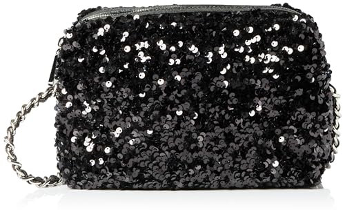 ABRO Unisex Bolso Louna Tasche, Schwarz/Nickel