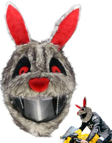 Suphyee Cartoon-Helm-Schutzhülle | Männer Frauen Fun Rides Geschenke Anime Niedliches Motorradhelm-Zubehör Lustiger Cartoon-Plüsch-Helmüberzug, innovativer Motorradhelm-Überzug Niedlicher Charakter