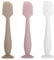 JIQIHEYI 3-Pack Baby Diaper Cream Spatula - Diaper Rash Cream Applicator for Butt Paste - Diaper Cream Brush for Newborns (Grey, Pink, White)