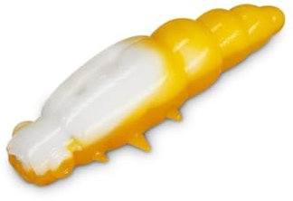 15x DELPHIN CHRUST 4cm Wespenlarve Bienenmade Forellenköder Larve Made Cheese