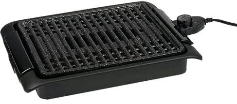 Grill Electrico Sin Humos 1250W Bn-3673 Parrilla de Aluminio Antiadherente