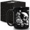 Taza de Calavera de 15 Onzas - Regalo Gótico para Mujeres y Hombres, Bruja - Taza de Café Grande Única