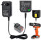 Mineup Ladegerät Kompatibel Mit Black & Decker, 18V/20V Lithium-Akku Lithium-Ionen-Ladegerät BL2018 BL2018-XJ BL1518 LBXR20-OPE LBXR20 LB20 LBX20 LBX4020 LB2X4020 LBXR2020-OPE BL1514 LBXR16