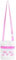 LND Gifts Large Peg Bag with Shoulder Strap 27.5cm x 21cm - LND Gifts Clothes Peg Bag Laundry Accessories, Clothes Peg Holder, Butterfly Print, Assorted Colours Pink or Blue