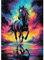 MOGTAA Pferd Diamond Painting Erwachsene, 5D Tiere Diamant Painting Bilder Erwachsene Anfänger, DIY Full Drill Diamant Malerei Bilder für Home Wand Dekor 30x40cm