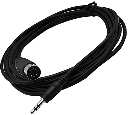 ROBAUN Din 7-poliger Stecker Auf 3,5 Mm 1/8 Zoll Stereo-Audiokabel MIDI 7-polig Auf 3,5 Mm Kabel 0,5 M 1 M 1,5 M 300 Cm(1m)