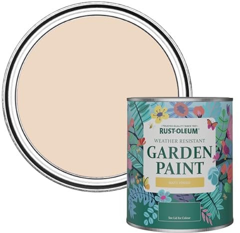 Rust-Oleum Mould Resistant Garden Paint in Matt Finish - Eleanor 750ml