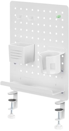 LogiLink PB0104 - Lochplatten Klemmorganizer für Schreibtische, Lochabstand 32 mm