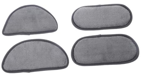 jojofuny 1set Water Dispenser Drip Tray Absorbent Microfiber Mat for Fridge Drip Grey Semi Design for Kitchen Storage Organization 4pcs
