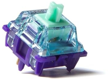 ExotiCore Gopolar Azure Dragon Switch V4, Similar Holy Panda Tactile Switch for Custom Mechanical Keyboard(70PCS)