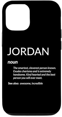 Jordan Is The Best Funny Name Definition Jordan Case for iPhone 12/12 Pro