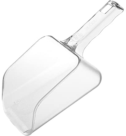Vogue Scoop Polycarbonate - 277x116x122mm 900ml 30fl oz | Compact 277x116x122mm size ensures efficient portion control and easy storage in busy commercial catering environments.